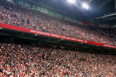 Tam Amsterdam Arena Stadyumu Iç görünümü