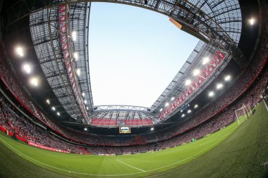 Tam Amsterdam Arena Stadyumu Iç görünümü