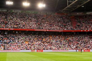 Tam Amsterdam Arena Stadyumu Iç görünümü