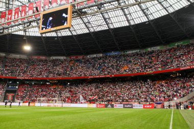 Tam Amsterdam Arena Stadyumu Iç görünümü