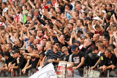 Tam Amsterdam Arena Stadyumu Iç görünümü
