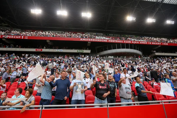 Interior view of the full Amsterdam Arena Stadium — Stock Photo, Image