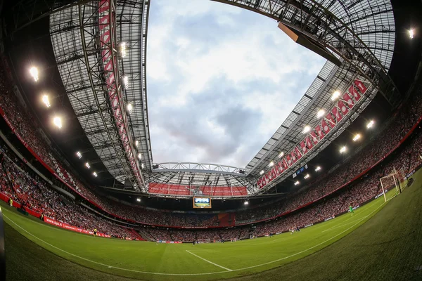 Binnenaanzicht van het volledige stadion van de Amsterdam Arena — Stockfoto