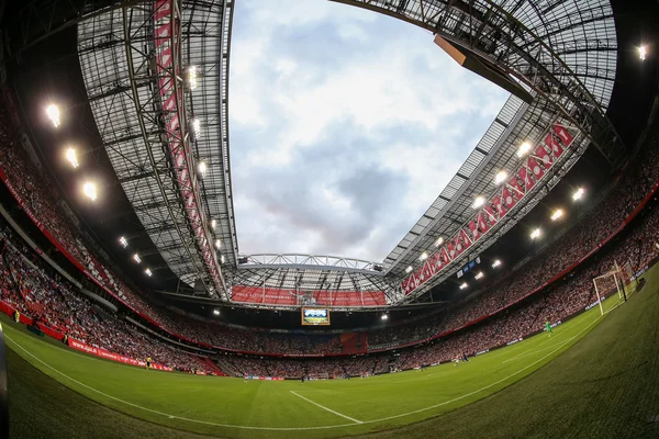 Interiör utsikt över hela Amsterdam Arena stadion — Stockfoto