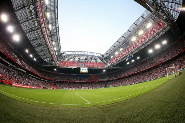 Vista interior do Estádio Amsterdam Arena completo — Fotografia de Stock