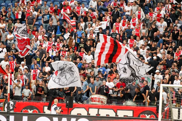 Vnitřní pohled na celý amsterdamský stadion Arena — Stock fotografie