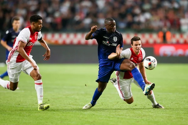 UEFA Champions League third qualifying round between Ajax vs PAO — Stock Photo, Image