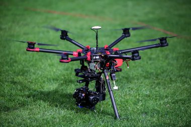 Dji S900 drone monte li dijital kamera sony A7