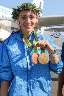 Yunan atıcı yıldız Anna Korakaki - Rio Olimpiyatları