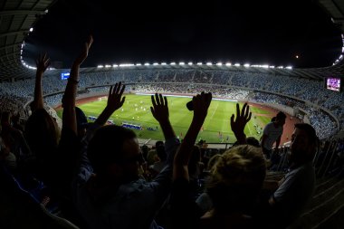 Boris Paichadze Dinamo Arena, Tiflis, Gürcistan iç görünüm