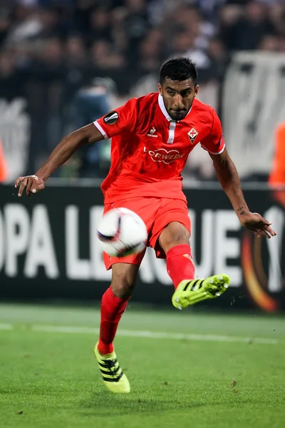 UEFA Europa League partido entre PAOK vs ACF Fiorentina —  Fotos de Stock