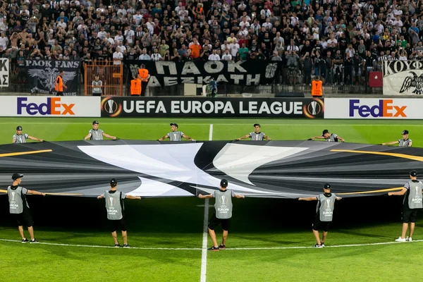 UEFA Europa League jogo entre PAOK vs ACF Fiorentina — Fotografia de Stock