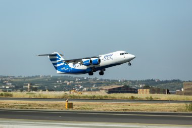  ellinair Yunan aerospace ellin hava sx-EMI uçak FO hazırlanıyor
