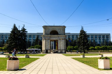  Millet Meclisi kare, Kişinev, moldova zafer kemeri. inci