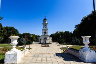 Ağustos 21, katedral park 2014 yılında Kişinev, moldova. İsa'nın Doğuşu