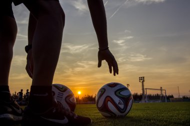 Yunan superleague brazuca (mun ile eylem ayaklarda futbolcu