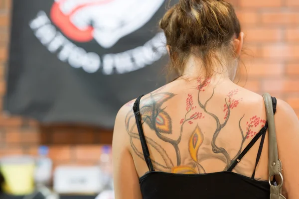 Primeira Convenção Internacional de Tatuagem de Salónica — Fotografia de Stock