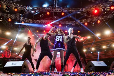 Şarkıcı Despina Vandi deli Kuzey sahne Festivali'nde gerçekleştirme 