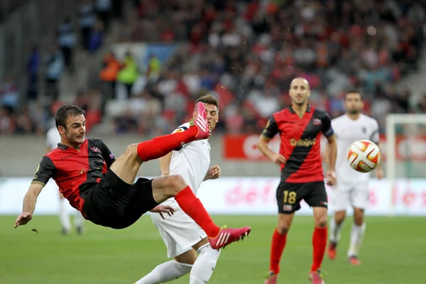 EA Guingamp Vs Paok Fc Europa League —  Fotos de Stock