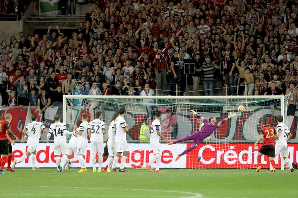 EA Guingamp Vs Paok Fc Europa League —  Fotos de Stock