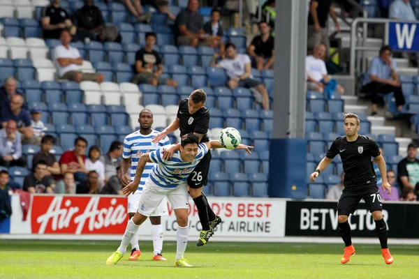 QPR Vs Paok barát játék — Stock Fotó