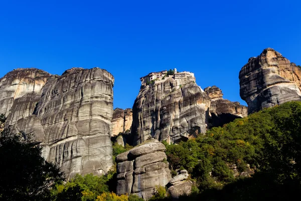 The Holy Monastery of Varlaam, in Greece. The Holy Monastery of — Stock Photo, Image