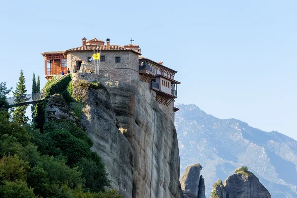 The Holy Monastery of Rousanou St. Barbara, in Greece, was found — Stock Photo, Image