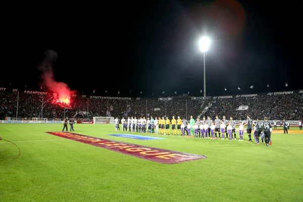 Paok vs Fiorentina Uefa Europa League — Stockfoto