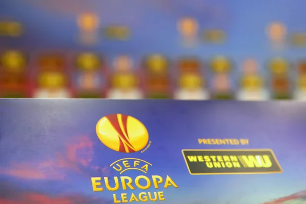 ПАОК - ФИОРЕНТИНА УЕФА ЕВРОПА ЛИГУА — стоковое фото