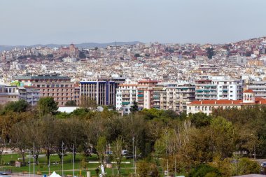 Hava panoramik eski Bizans Kalesi, bağlantı noktası ve 