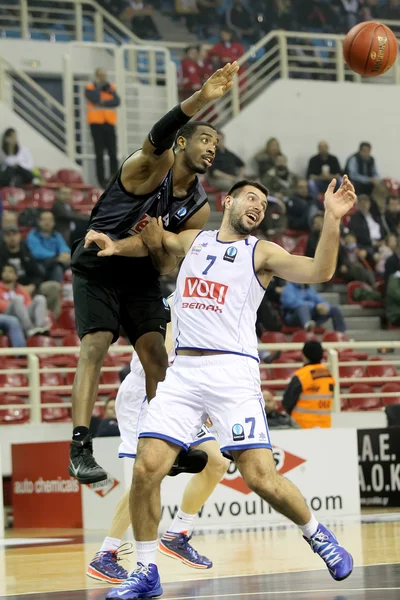 Spiel paok thessaloniki vs buducnost voli podgorica eurocup — Stockfoto