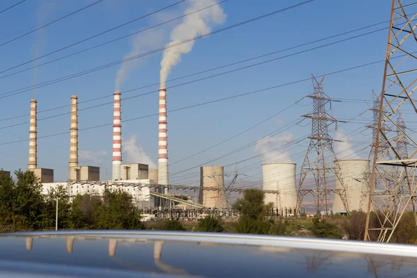 Power station AIS Kardias in Kozani, Greece. — Stock Photo, Image