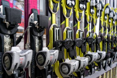 Kayak Ekipmanları Falakro Kayak Merkezi, Yunanistan. Ren ziyaret edenler olabilir