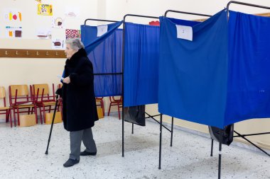 Yunan seçmenlerin kafa sandık genel seçimleri 2015