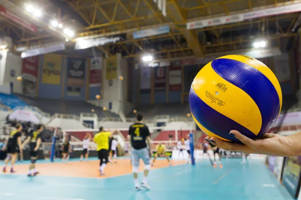 Liga de voley griego PAOK Aris —  Fotos de Stock