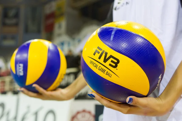 Liga de voley griego PAOK Aris —  Fotos de Stock