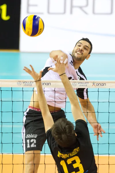 PAOK ARIS GREEK VOLLEY LEAGUE — Stock Photo, Image