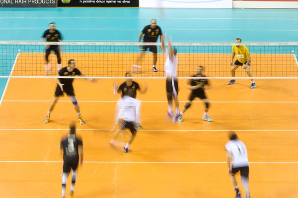 PAOK Aris grekiska Volley League — Stockfoto