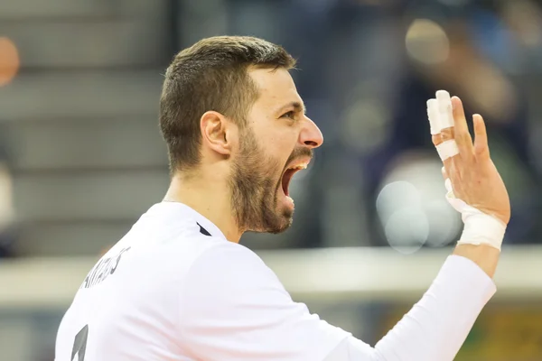 Liga de vôlei grego PAOK Aris — Fotografia de Stock