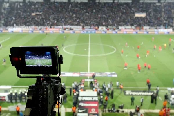 PAOK Vs Olympiacos FC Superliga griega —  Fotos de Stock