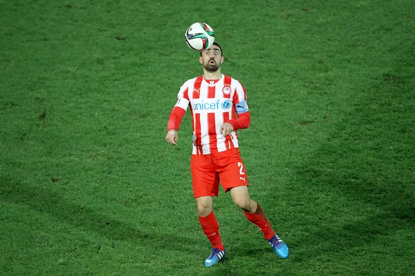 PAOK rakip Olympiakos Yunan Superleague — Stok fotoğraf