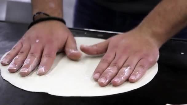 Preparação de crepes — Vídeo de Stock