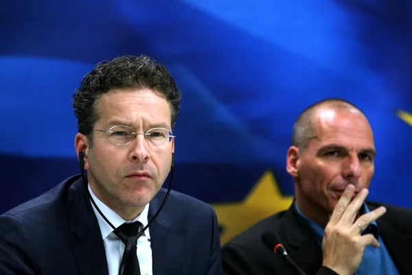 Dutch Finance Minister and Eurogroup President Jeroen Dijsselblo — Stock Photo, Image