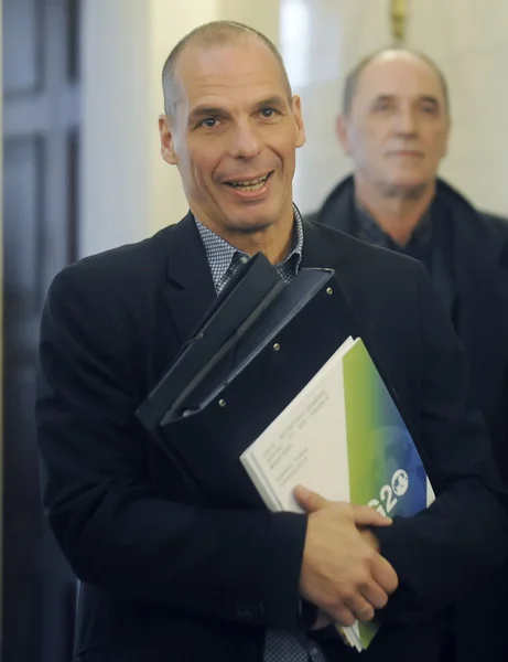 Ministro delle finanze Yanis Varoufakis — Foto Stock