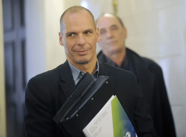 Ministro delle finanze Yanis Varoufakis — Foto Stock