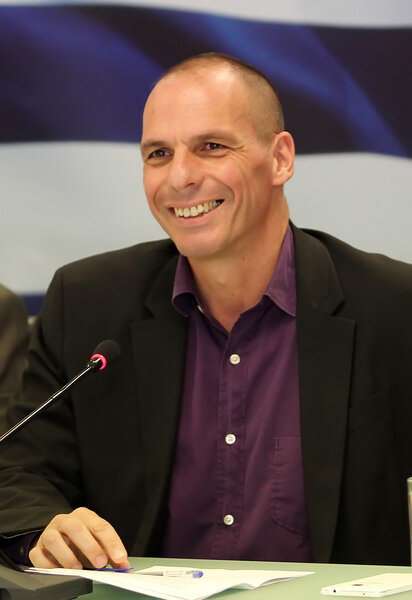 Министр финансов Янис Варуфакис
