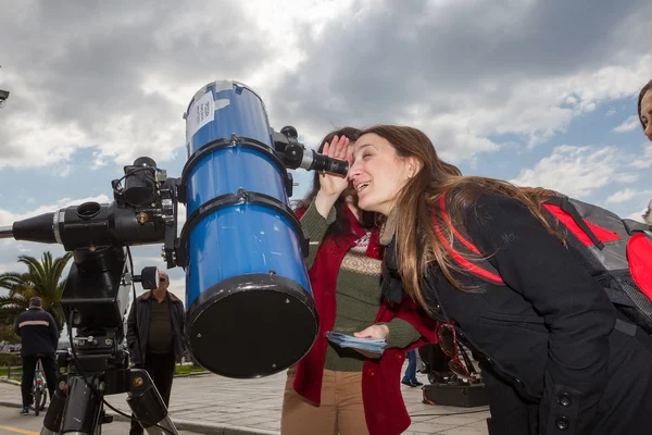 Teilweise Sonnenfinsternis über Griechenland — Stockfoto