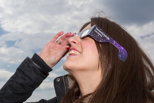 PARTIAL SOLAR ECLIPSE OVER GREECE