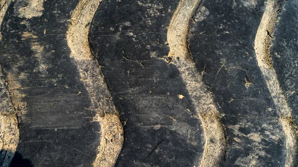 Close up of tire tread — Stock Photo, Image