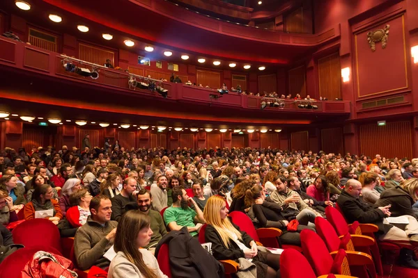 55. Budapest Nemzetközi Filmfesztivál olympion moziban — Stock Fotó